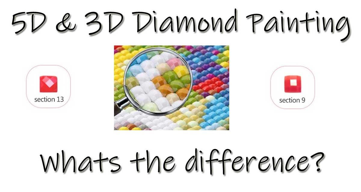 5D and 3D Diamond Painting – whats the difference?