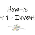 How-to – inventory