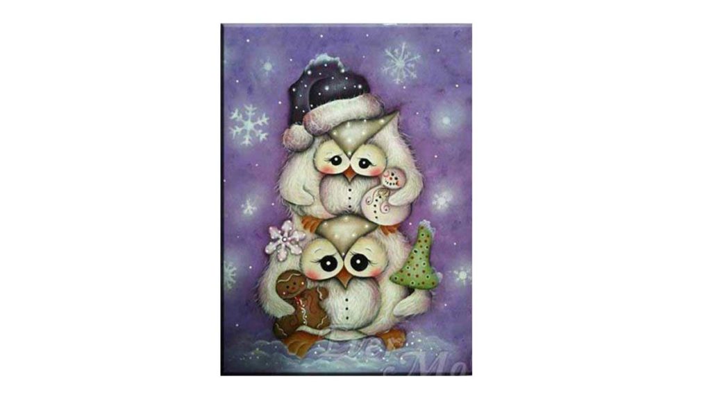 Christmas owls