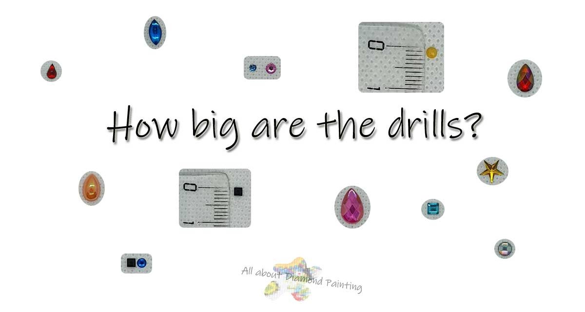 How big are the drills?
