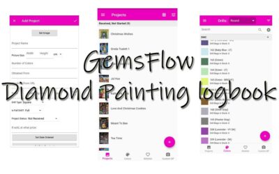 Gemsflow – Diamond Painting logbook