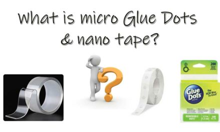 Nano tape and micro Glue Dots what is that?