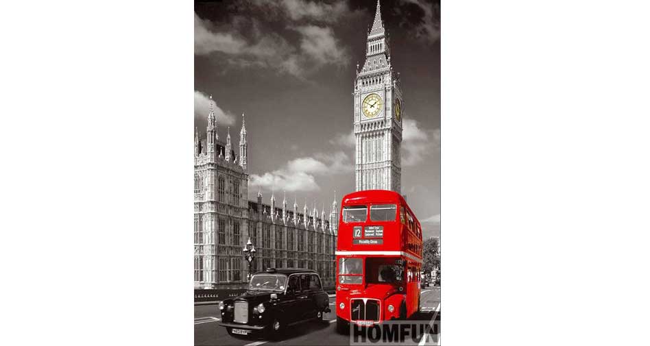 Double decker bus in London