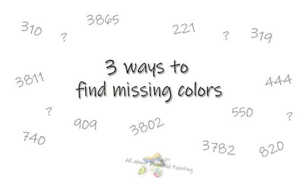 3 ways to find missing colors